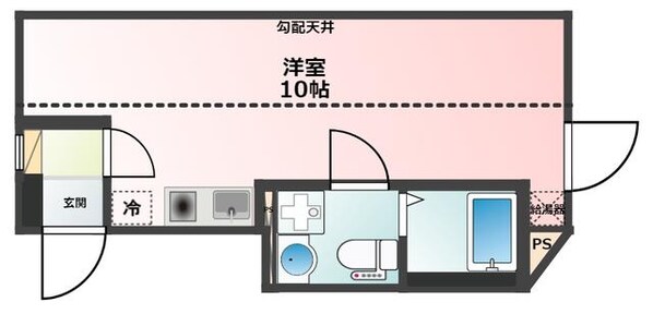 千歳船橋駅 徒歩11分 5階の物件間取画像